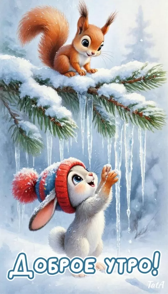 Красивые картинки Доброе февральское утро. Красивые картинки Доброе февральское утро