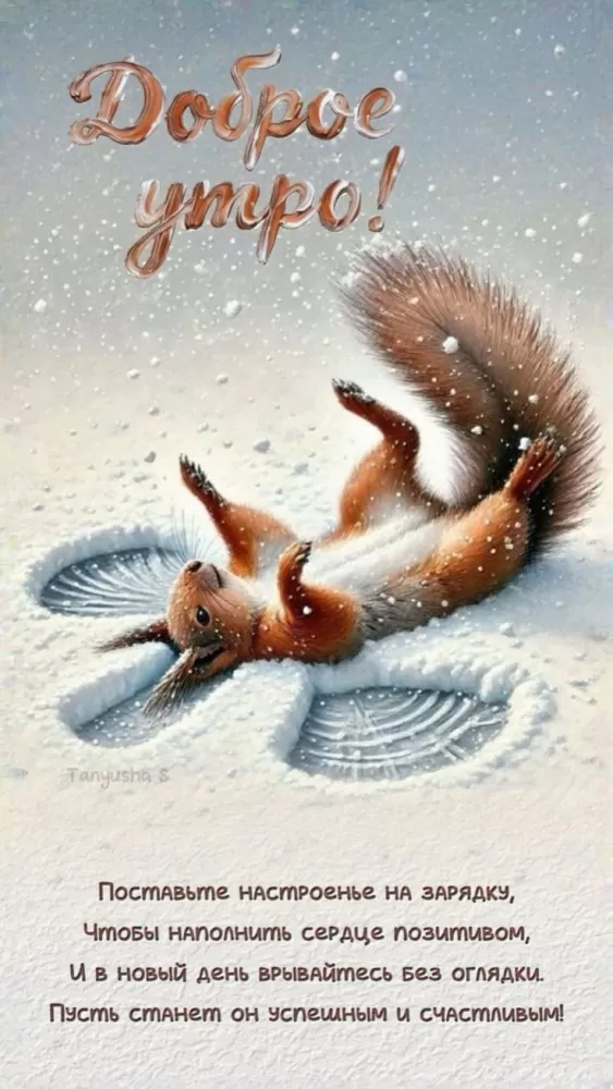 Красивые картинки Доброе февральское утро. Доброе февральское утро: картинки с пожеланиями
