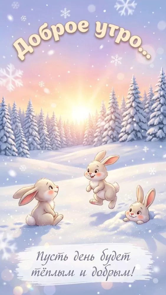 Красивые картинки Доброе февральское утро. Красивые картинки Доброе февральское утро
