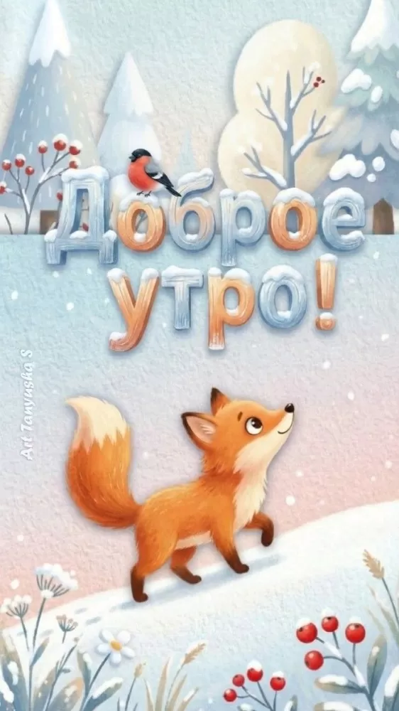 Красивые картинки Доброе февральское утро. Красивые картинки Доброе февральское утро