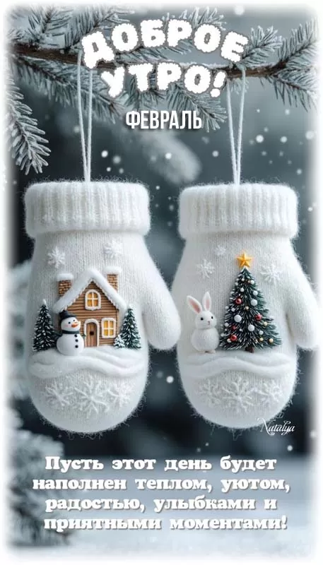 Красивые картинки Доброе февральское утро. Красивые картинки Доброе февральское утро