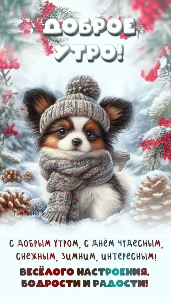 Красивые картинки Доброе февральское утро. Доброе февральское утро: картинки с пожеланиями