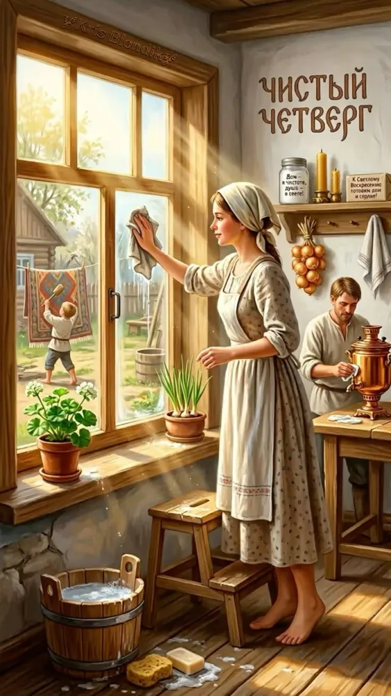 Картинки и открытки с Чистым четвергом. Красивые открытки на Чистый Четверг