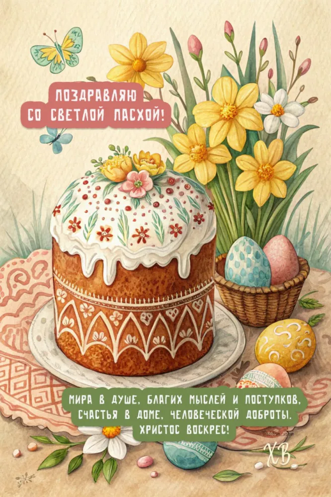 Красивые и светлые открытки на Пасху Христовую. С Пасхой Христовой - открытки с поздравлениями и пожеланиями