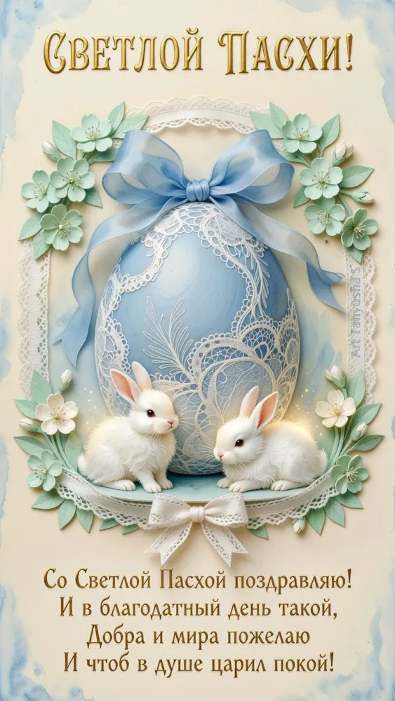 Красивые и светлые открытки на Пасху Христовую. Открытки с Пасхой Христовой 2026 (красивые и новые)