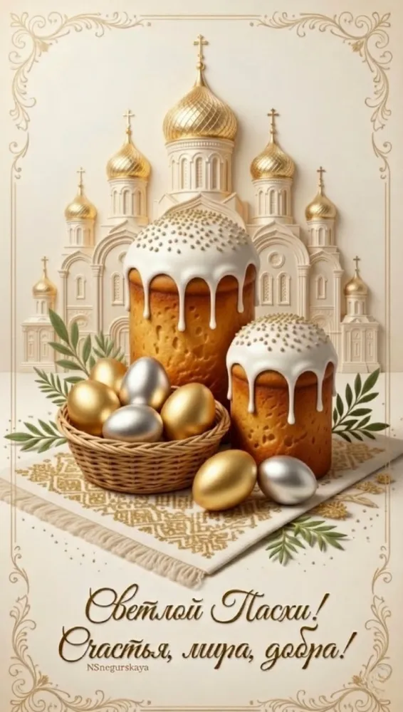 Красивые и светлые открытки на Пасху Христовую. Открытки с Пасхой Христовой 2026 (красивые и новые)