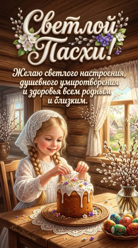Красивые и светлые открытки на Пасху Христовую. Открытки с Пасхой Христовой 2026 (красивые и новые)